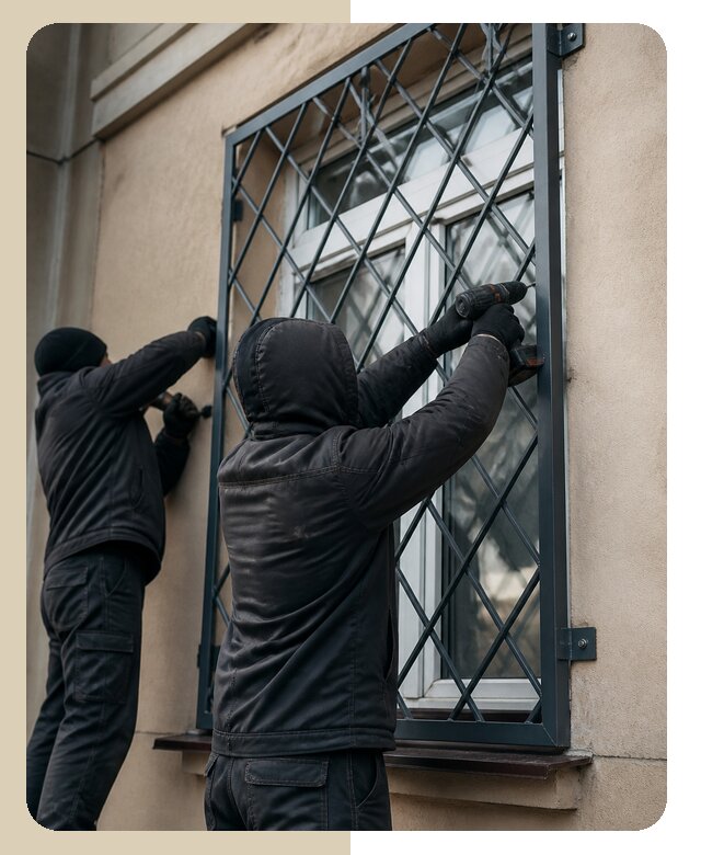 Установка антивандальных решеток на окна в Ачинске